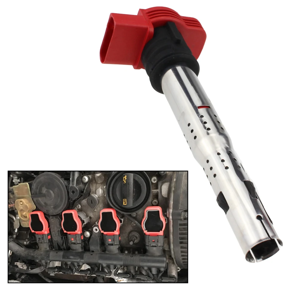 4pcs/set Ignition Coil For VW Audi Jetta Golf Passat Tiguan CC A3/4/5/6/7/8 TT Q3/5 R8 06E905115D 06E905115 ABCDE 07K905715F - view 3