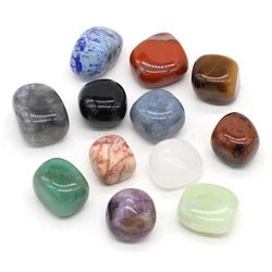 Wholesale Natural Semi-precious Stone Ornaments Irregular Shape Lapis Lazuli Amethyst Fish Tank Garden Ornament Polished Gem 1PC