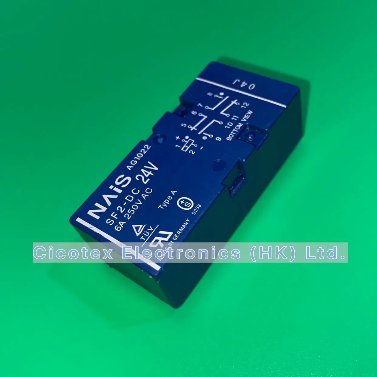 

SF2-DC24V RELAY SAFETY 4PST 6A 24V SF2-DC 24V POLARISED MONOSTABLE SAFETY RELAY with mechanical linked forced contacts operation