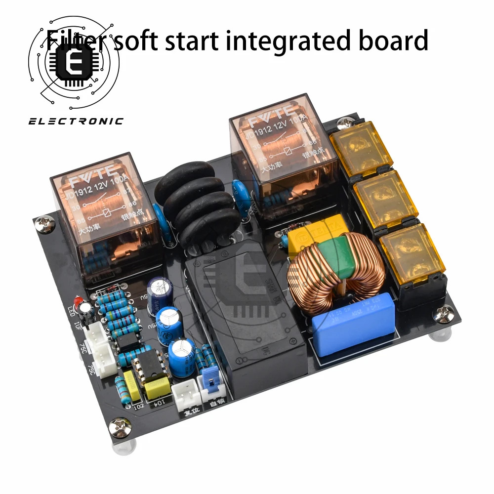 Power Amplifier EMI Power Filter and Soft Start Integrated Board Finished Board