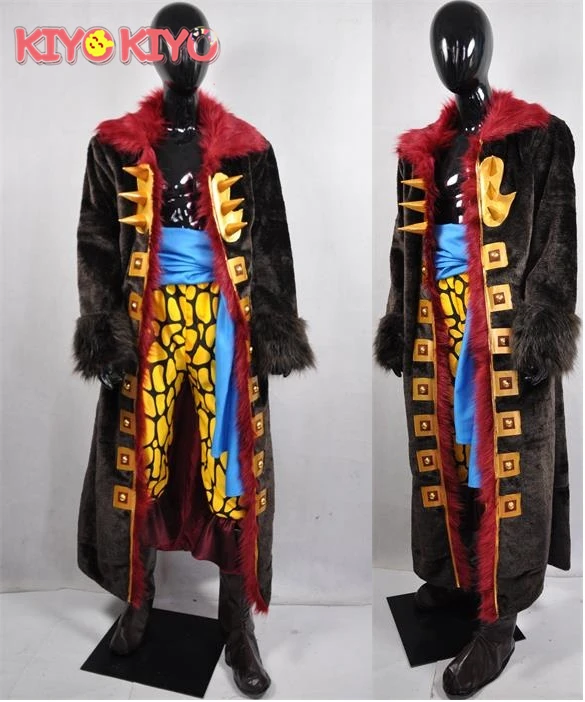 KIYO-KIYO Anime Cosplay ONE PIECE Captain Eustass Kid Cosplay Costume for man Can custom made size