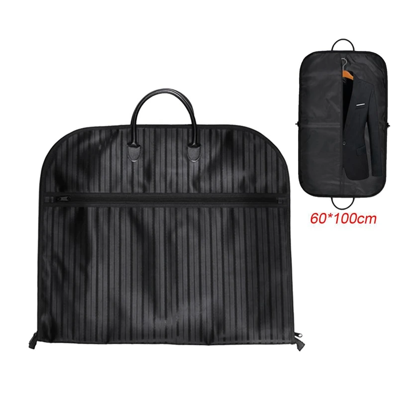 60x100Cm Dust-Proof Dress Clothes Cover Case Suit Dress Garment Bag Storage Travel Carrier Coat Jacket Home Zipper Protector