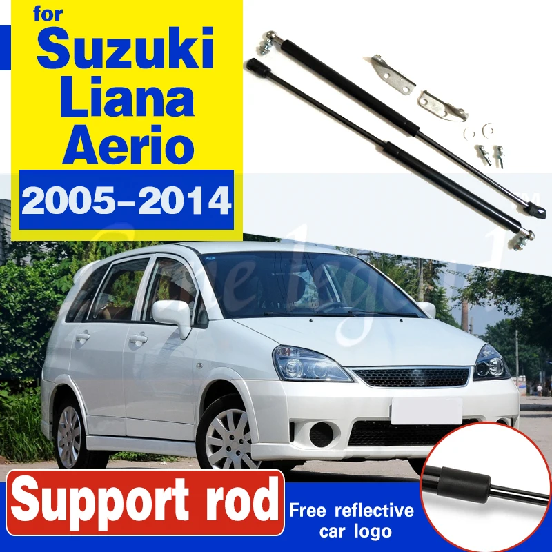 

Front Hood Bonnet Modify Gas Struts for Suzuki Aerio for Suzuki Liana 2005 - 2014 Shock Absorber Lift Support Damper strut rod