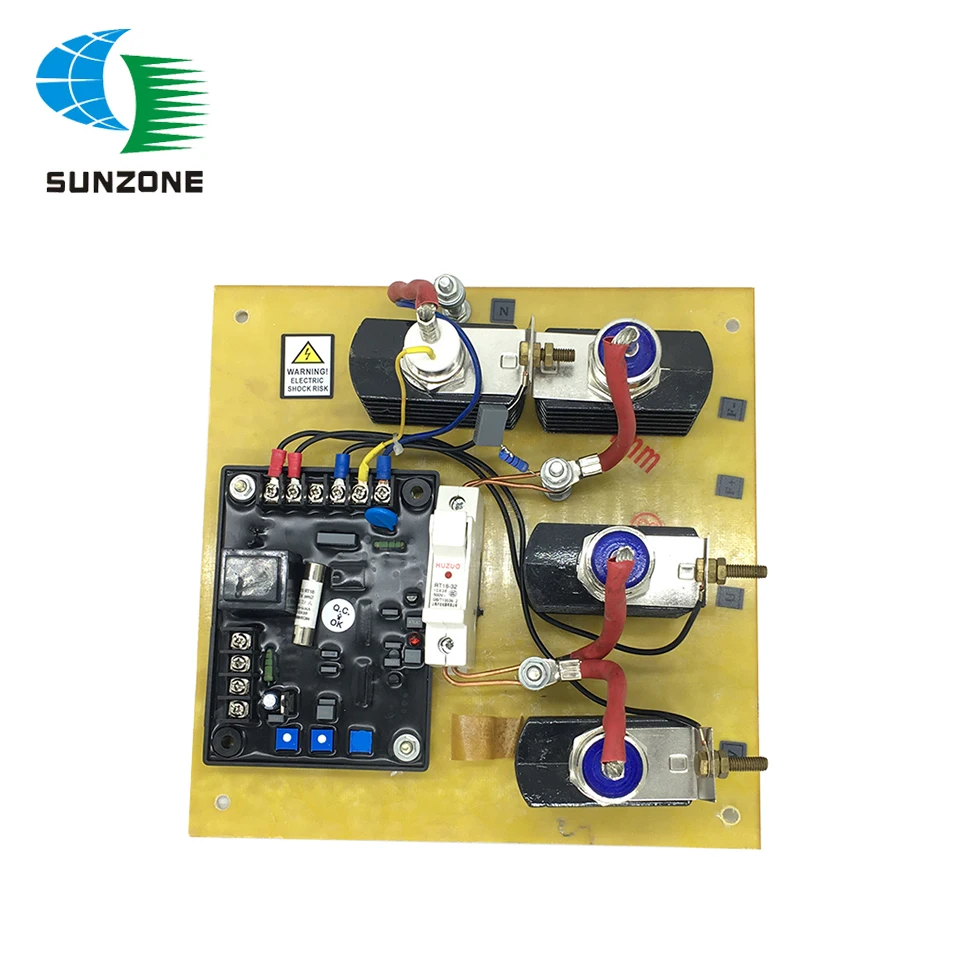 

Brush AVR 220V 380V 75A AVR-75A GAVR 75A GAVR-75A GAVR100A GAVR-100A Full Wave Half Wave Big Board AVR For Generator