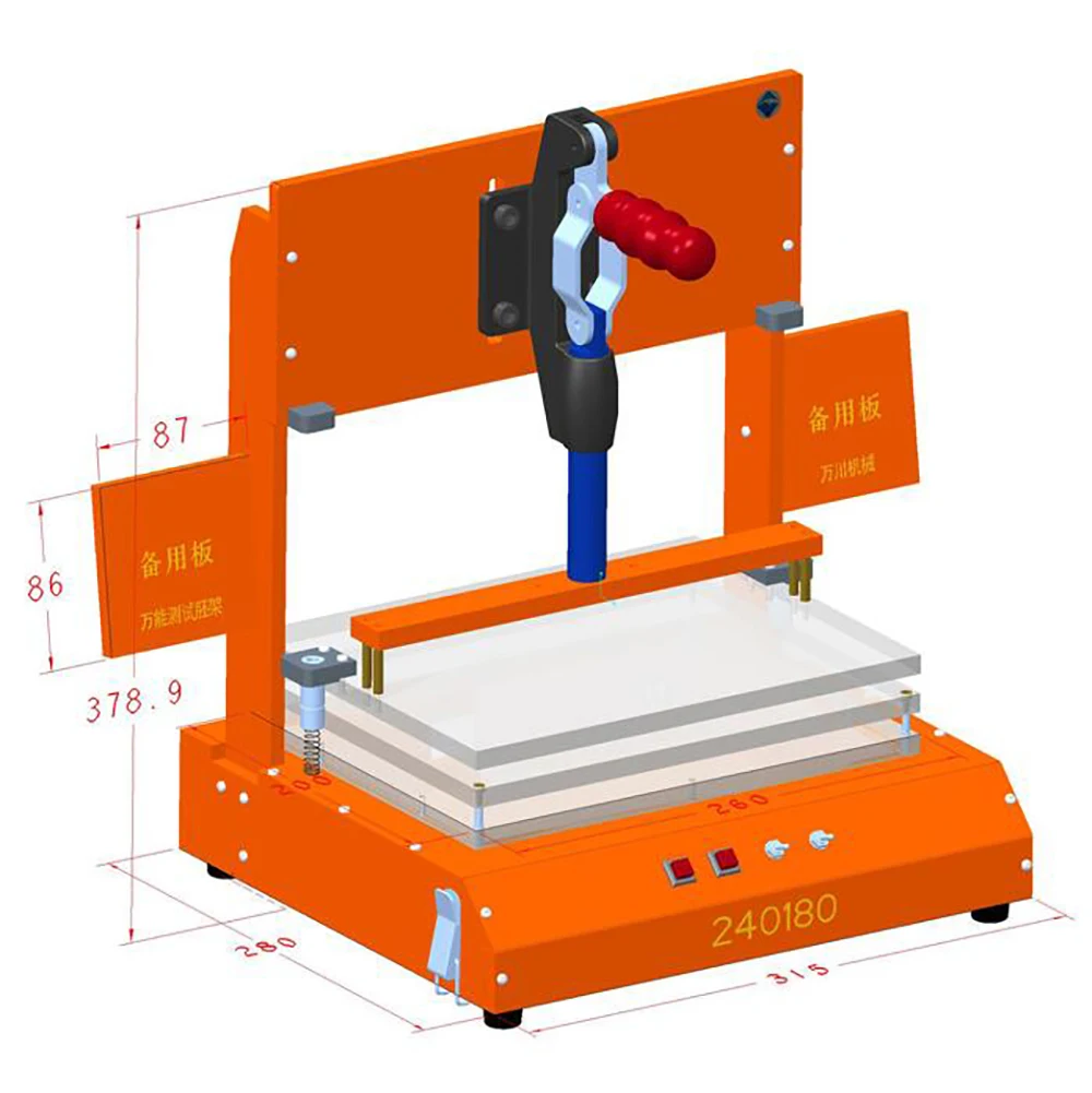 

Universal Test Frame PCB Testing Jig PCBA Test Fixture Tool Bakelite Fixture Test Rack