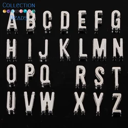 A-Z 26 Letter Alloy Mixed Alphabet Beads Loose Spacer Beads Charms For Jewelry Making Handmade Diy Bracelet Accessories