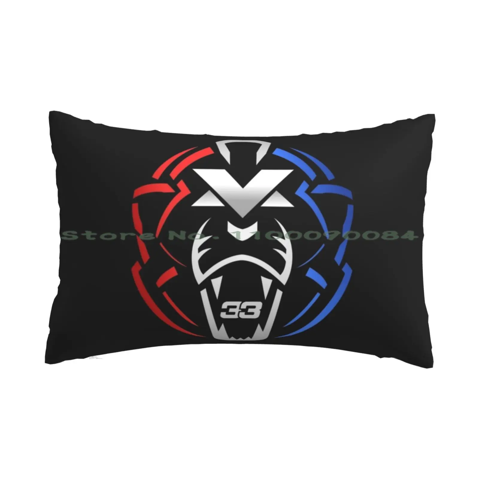 Red Blue Champs Pillow Case 20x30 50*75 Sofa Bedroom Boston Patriots Fan Pats Patriots Football Lover Patriots Football Fan