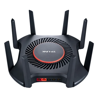 8 Antennas, 8353Mbps WiFi6 Wireless Mesh Router Wi-Fi 6 AX11000 802.11AX, 2.4GHz+5GHz, 2500M WAN/LAN, SFP+ Optical Port, USB3.0