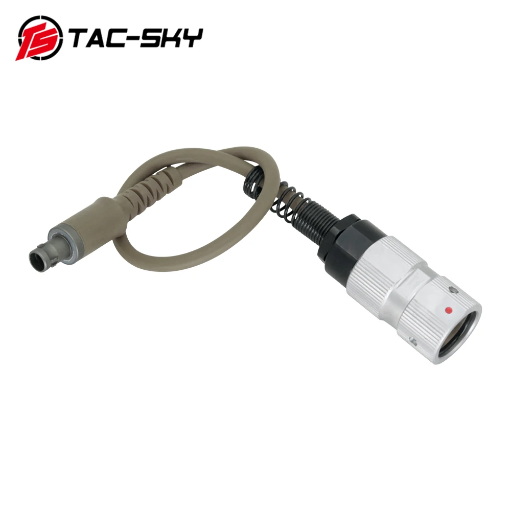 TAC-SKY Compatible Invisio V60 Link Cable V60 Plug To 6-Pin Plug Adapter