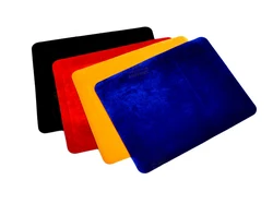 High Quality Professional Card Mat Black Red Blue Yellow Standard Size 42*32cm Pad For Poker & Coin Magic Tricks Props 81519