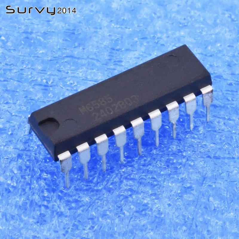 1PCS/5PCS M6585 DIP-18 6585 ADPCM Voice Synthesizer IC OKI US diy electronics