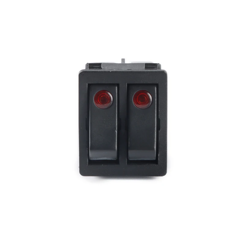 KCD6 6PIN 16A 250V 16A 125V Double Light Switch Rocker Switch ON-OFF KCD6  Button Lights Boat Power Switch