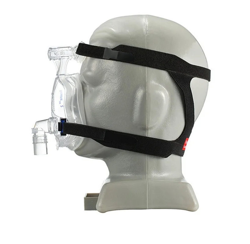 Full Face Mask Bestfit2  with Headband and Silicone Cushion Common To Philips and ResMed Ventilators