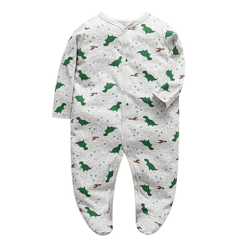 Pijamas para bebés recién nacidos, monos para bebés de manga larga, 0, 3, 6, 9 y 12 meses