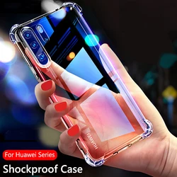 TPU phone bag case for huawei P40 pro P30 P20 lite covers bumper mobile phone accessories coque fitted silicone shockproof cases
