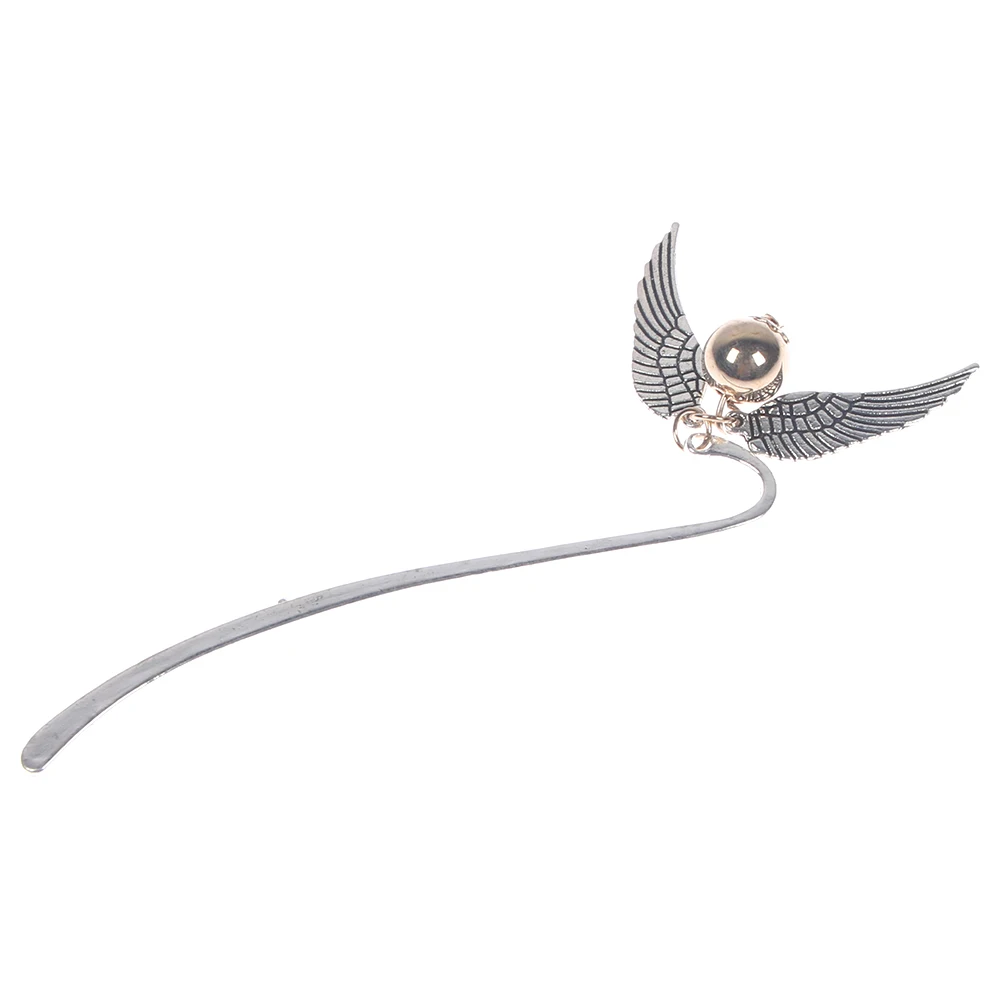1 Pcs Creative Gold Best Gift For Reader Snitch Metal Bookmark Tibetan Silver Potterhead Bookmark