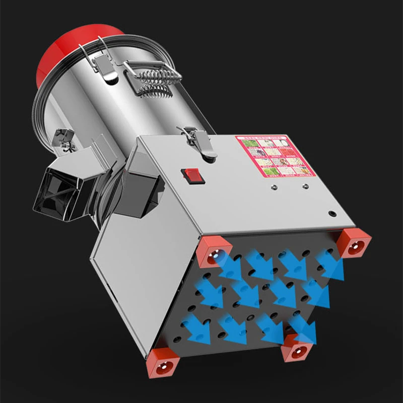 RT220 Wielofunkcyjna rozdrabniacz elektryczny do warzyw Komercyjna maszyna do puchnięcia cząstek żywności Automatyczna maszyna do cięcia mielonego