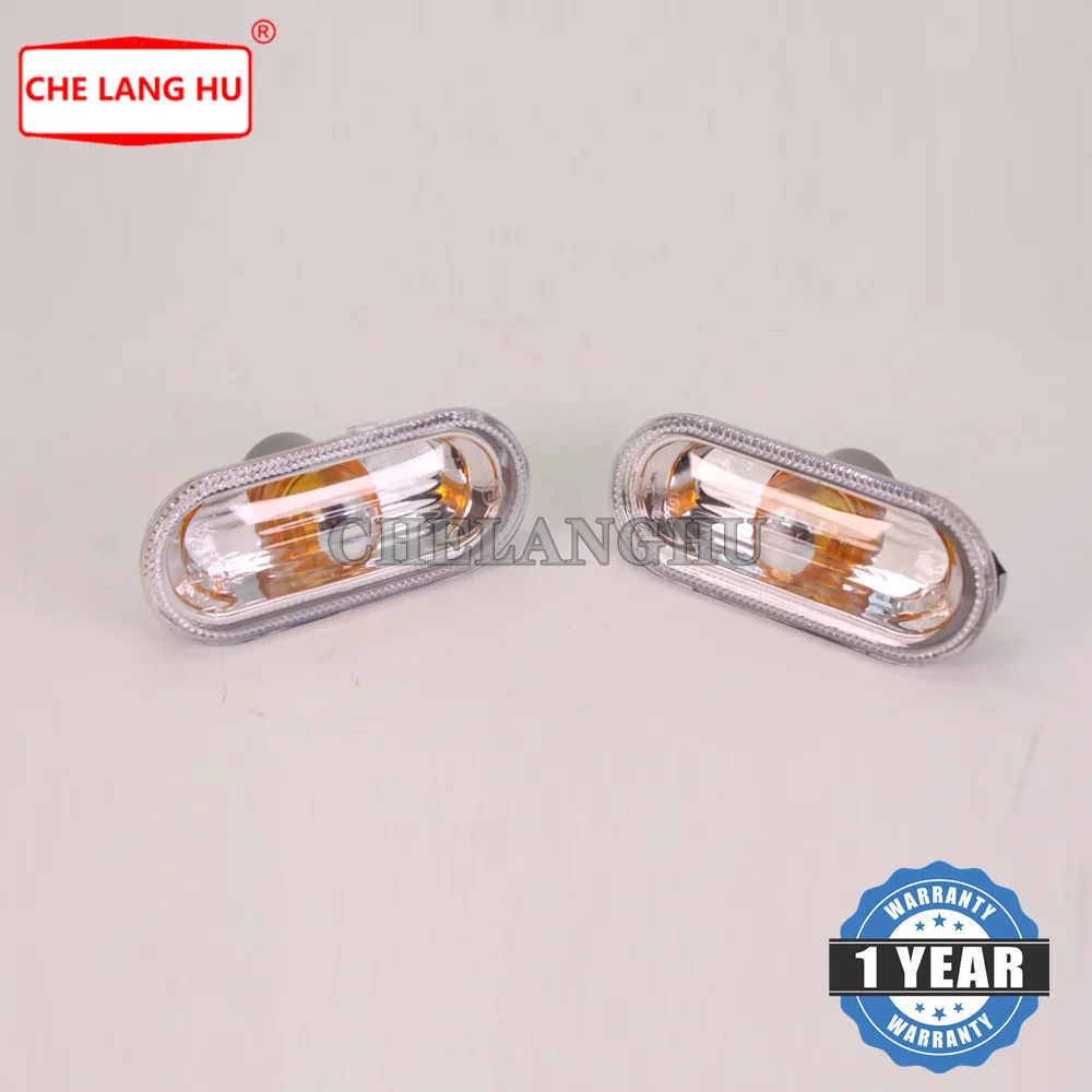 

2pcs For SEAT Ibiza / ST 2002 2003 2004 2005 Side Marker Turn Signal Light Lamp Repeater Without Bulb