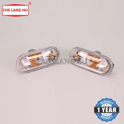 2pcs For SEAT Ibiza / ST 2002 2003 2004 2005 Side Marker Turn Signal Light Lamp Repeater Without Bulb