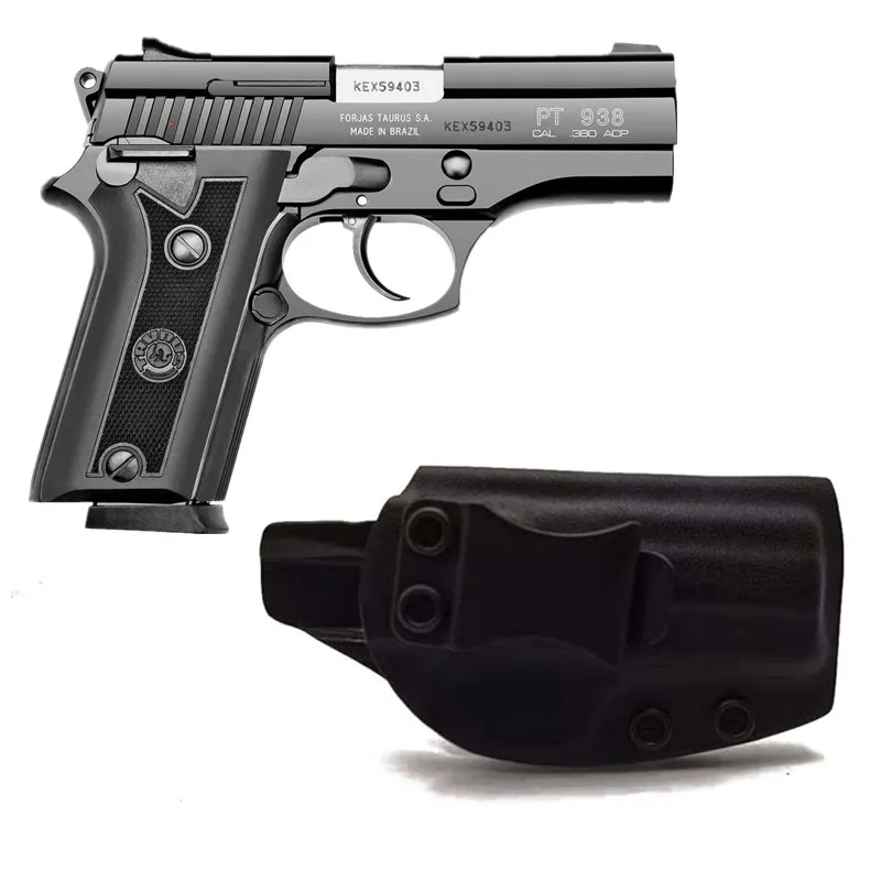 Internal kydex IWB Holster For Taurus PT908 PT938  Inside the Waistband Concealment clip Concealed Carry Right Hand Draw