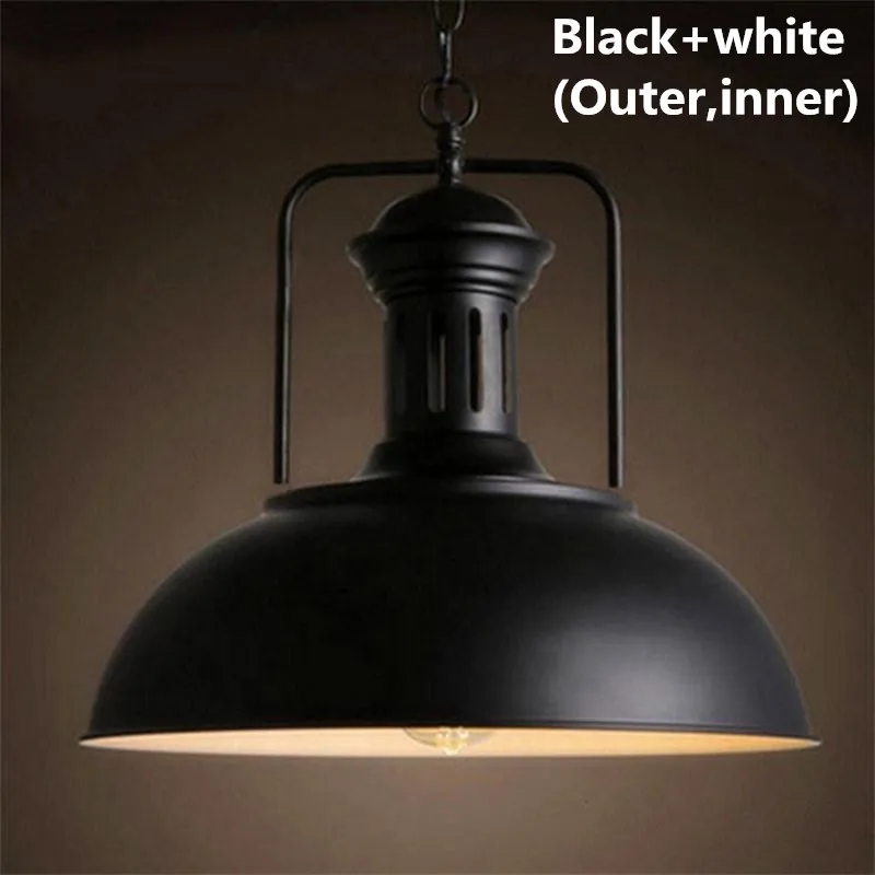 Nordic Retro Pendant Lights Adjustable Chain Industrial Loft Chandelier Villa Cafe Store Counter Pub Dining Table Hanging Lamps