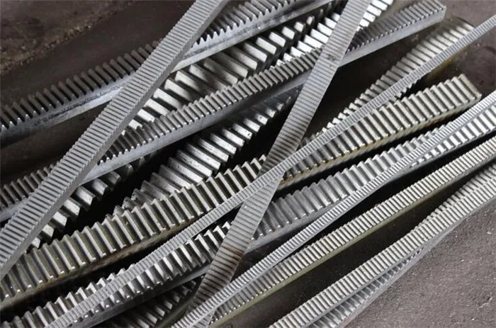 2pc 1.25Mod 15*15*500mm 1.25die 1.25 Modulus Gear Rack metal gear zipper