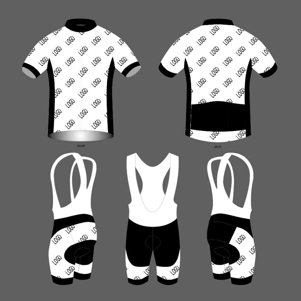 Factory Custom Sportswear Pro MTB Bike Team Biking Cycling Jersey Shirts Bib Shorts Sets Road Bicycle Cycle Uniform Clothing