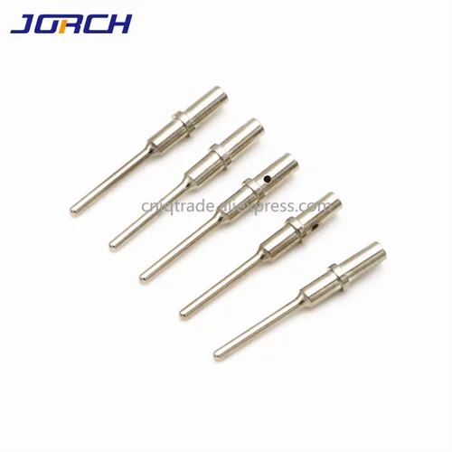 50 Uds. Terminales redondos serie DTM 0460-202-20141 0462-201-20141 Terminal sólido de engarce Deutsch de acero inoxidable