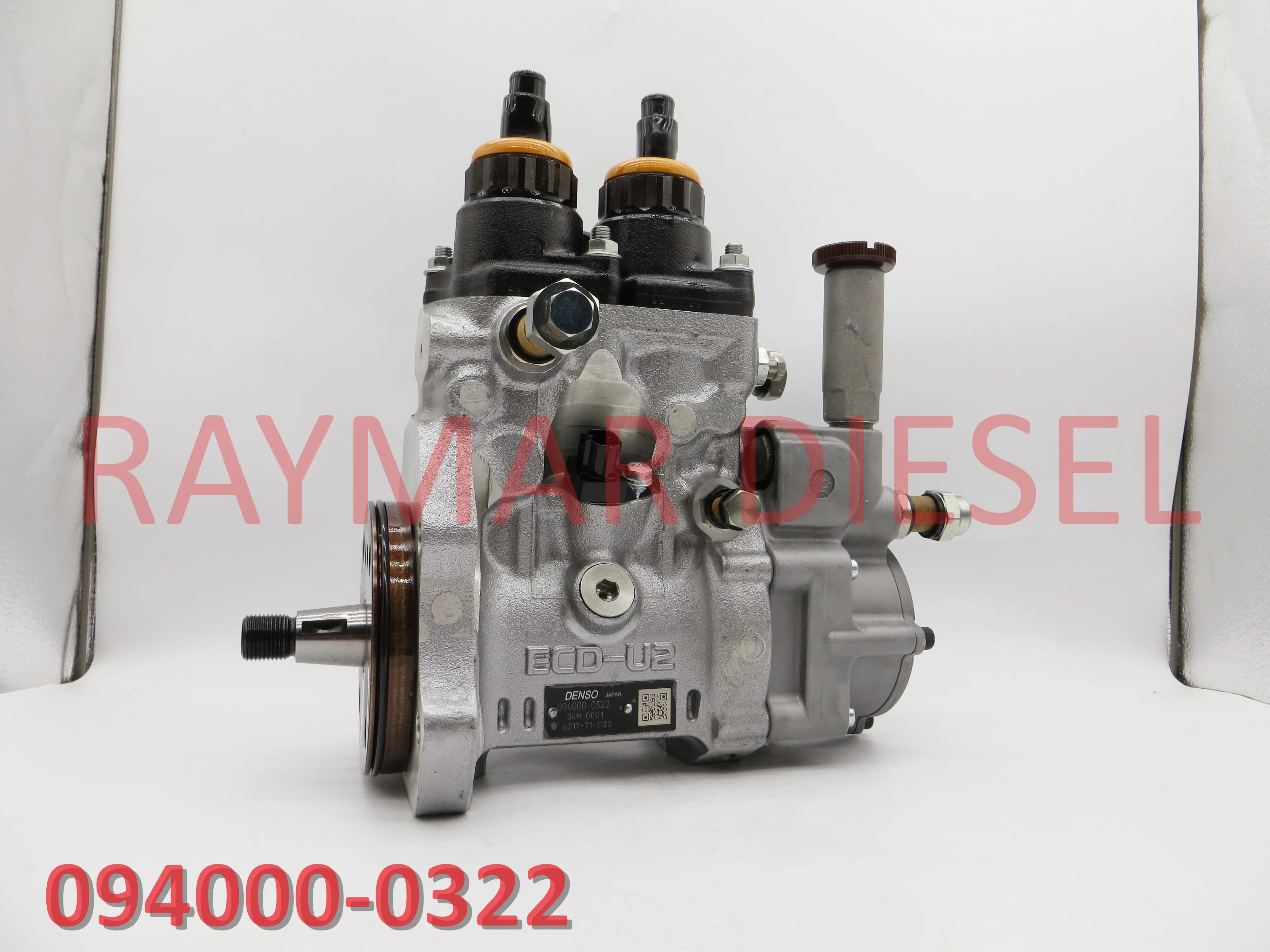 Genuine HP0 Common rail fuel pump 094000-0322 for SA6D140E-3 6217-71-1120, 6217-71-1121, 6217711120, 6217711121