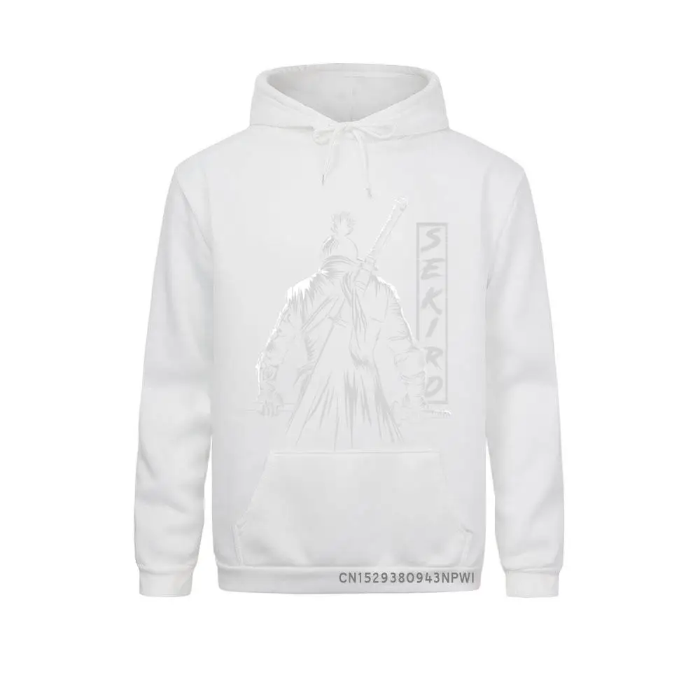 PS4 Game SEKIRO Sweatshirt Shadows Die Twice The One-Armed Wolf Pullover For Male Retro Homme Pullover