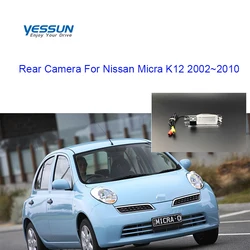 FHD vehical backup camera For Nissan Micra K12 2002~2010 nissan micra k12 CCD night vison rear view camera/car reversing