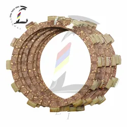 6PC Motorcycle Clutch Friction Plate Disc For YAMAHA YZ125 91-92 TTR250 99-06 WR250R WR250X 11-19 TTR 250 YZ 125 WR 250R 250X