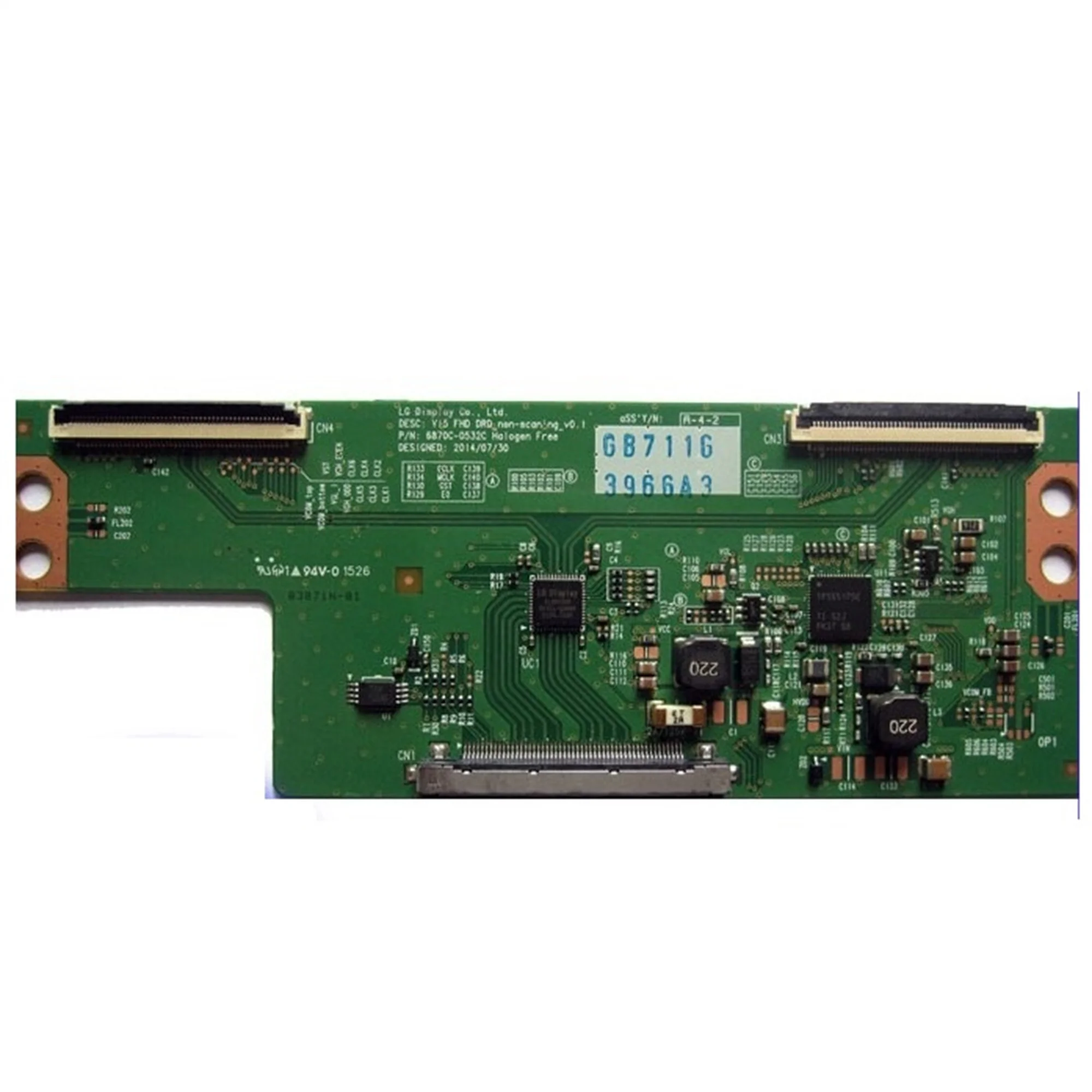 100% Original V15 FHD DRD 6870C-0532A 6870C-0532B 6870C-0532C Logic Board สำหรับ43นิ้ว49นิ้ว55นิ้ว