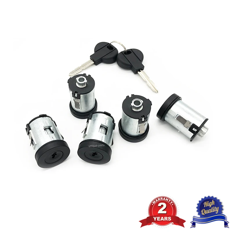 5Set Door Locks Barrel Key for Fiat Scudo Ulysse Citroen Dispatch Synergie Xantia XM Peugeot Expert 806 4162L0