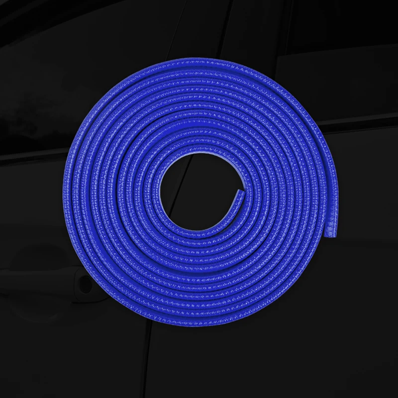 5M Car Door Edge Protector Anti Scratch Sealing Strip Guard Trim Automobile Door Stickers Styling Mouldings Decor Accessories