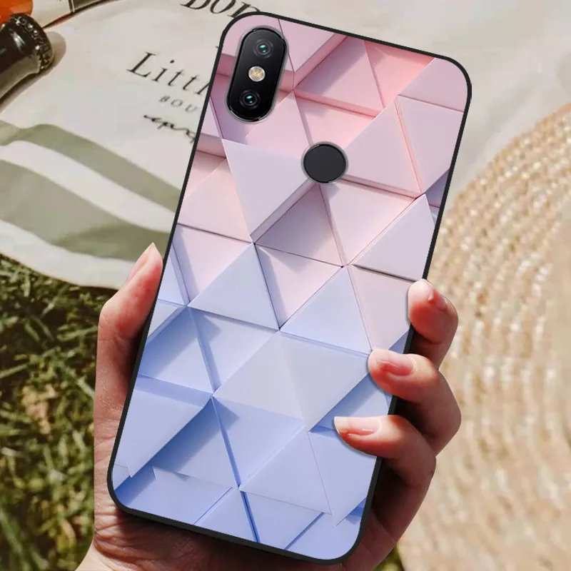 For Xiaomi Mi A2 Lite Case For Mi A2 Cover Soft Silicone Back Cover Bumper For Xiaomi Mi A2 Lite Case For MiA2 Lite Fundas bags