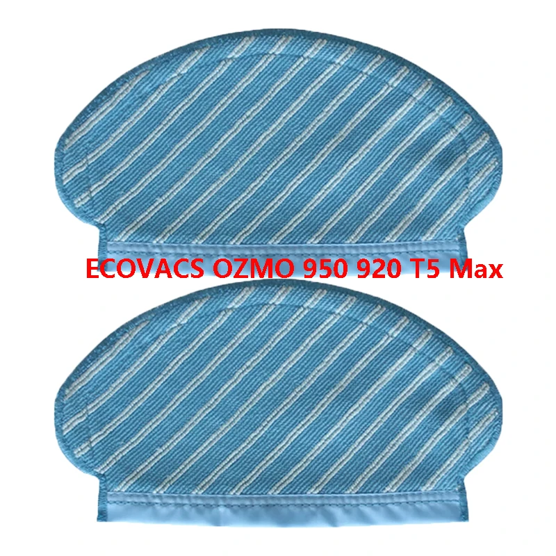 قطع غيار ممسحة من القماش قطع غيار ملحقات ممسحة قابلة للغسل ل ECOVACS OZMO 950 920 T5 Max مكنسة كهربائية روبوتية