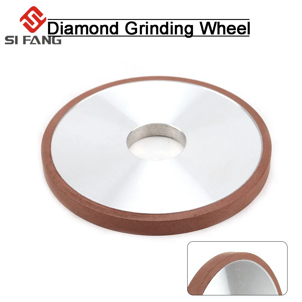 150mm 200mm Diamond Grinding Wheel parallel  Grinder Disc for Mill Sharpening Tungsten Steel Carbide Rotary Abrasive Tools