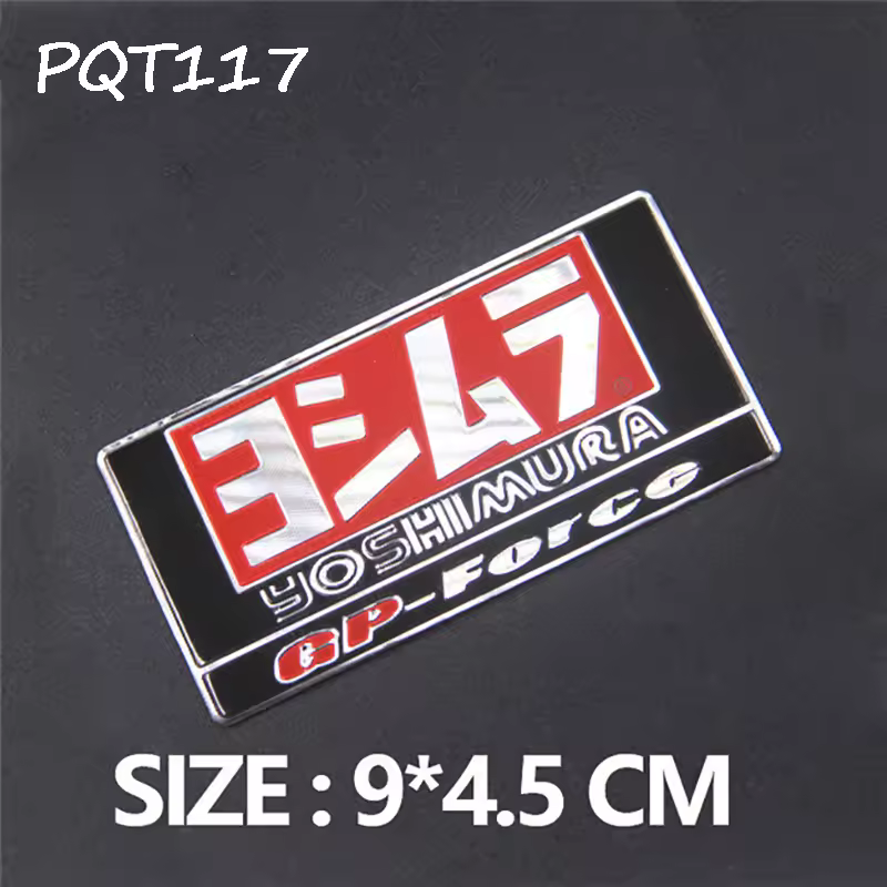 Motorcycle Exhaust Pipes Decal Sticker Aluminium 3D Heat-resistant Muffler Decals Sticker For Yoshimura Honda Yamaha Suzuki BMW - Image 9