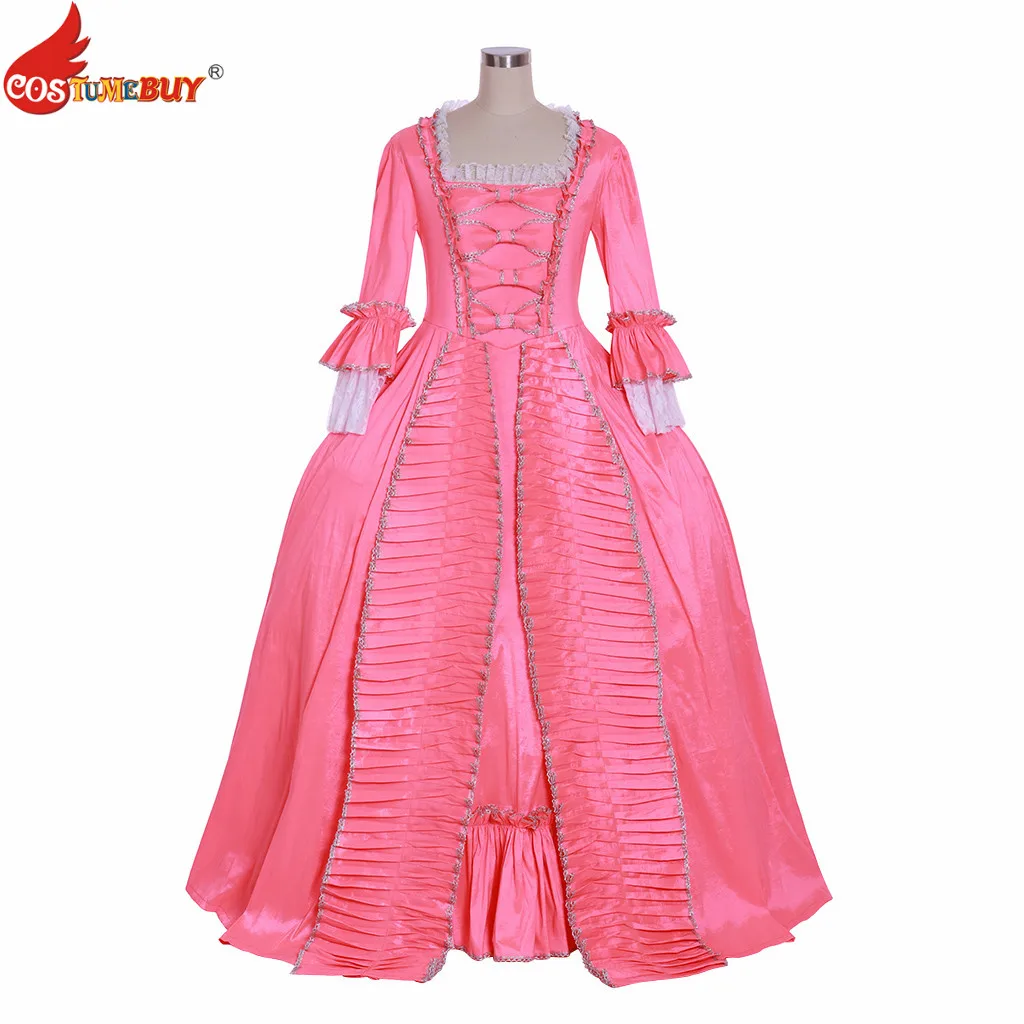 

Costumebuy Versailles Venice Victorian Marie Baroque Rococo Gothic Tudor French Ball Gown Women Pink Dress Custom Made