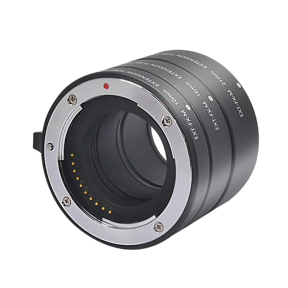 

Mcoplus Metal Auto Focus Macro Extension Tube Ring for Canon EOS M M50 M100 M200 /SONY E Mount A6000 A6400 A6300 A7 / M4/3 Mount