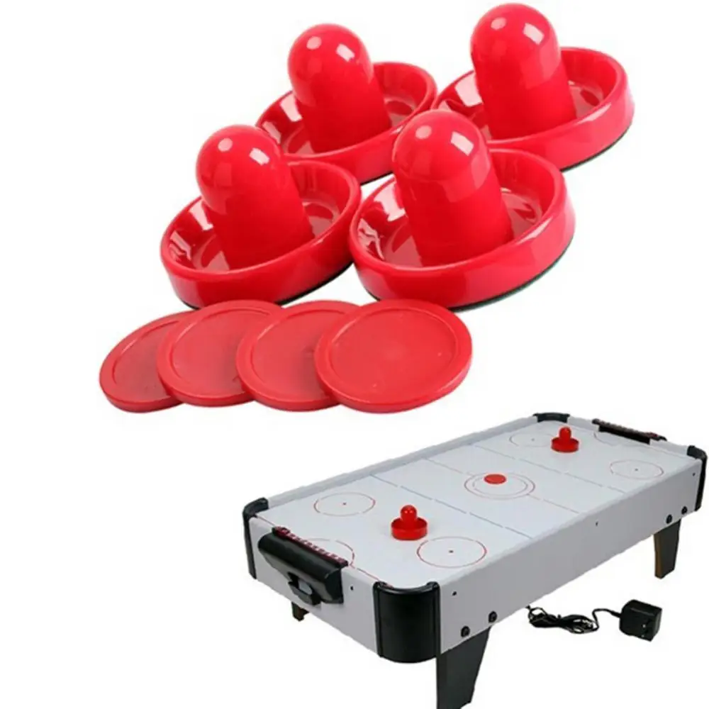 

Air Hockey Goalies Game Tables Accessories Durable Party Universal Entertainment Air Hockey Replacement Round Pucks Felt Pusher