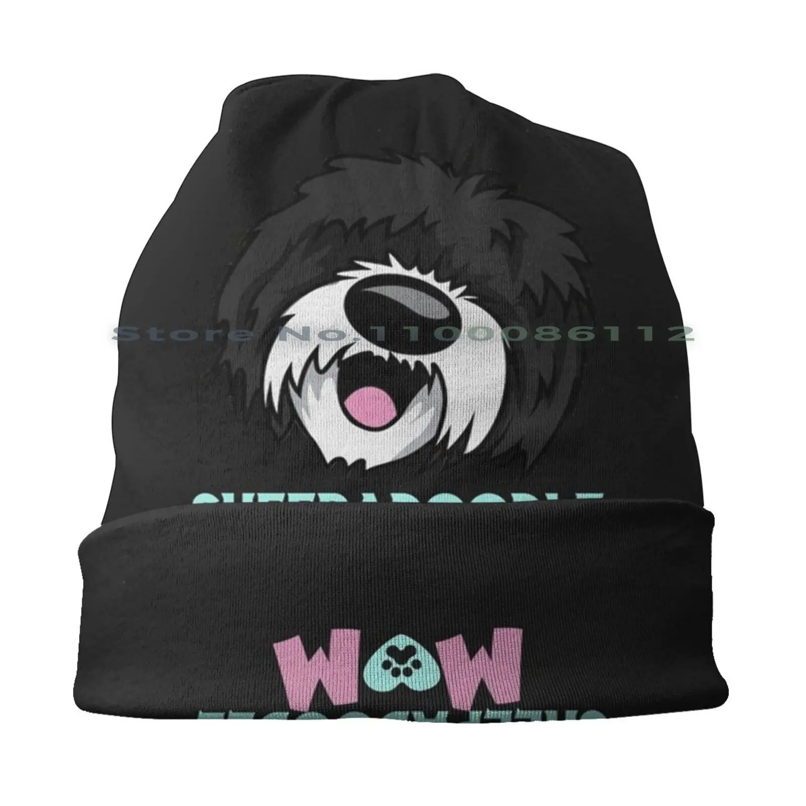 Sheepadoodle Mom-Funny Dog Sheepadoodle Lovers Bucket Hat Sun Cap Funny World Daughter Mama Sister None Proud Youre Toddlers