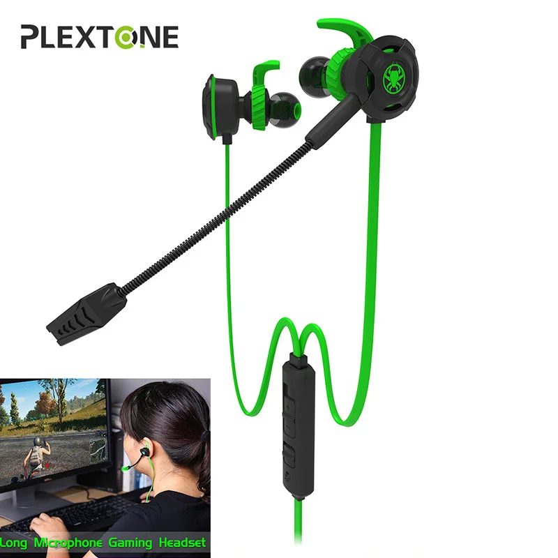

Plextone G30 Игровые наушники-вкладыши с микрофоном, стерео бас, наушники для Мобильный телефон PS4 компьютера и Тетрадь elari