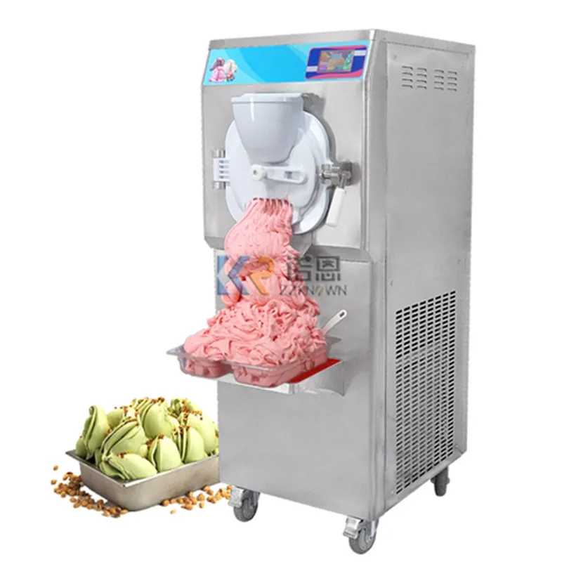 Commercial Hard Ice Cream Roll Making Machine for Sale Tasty Itlaly Gelato Ice Cream Making Machines