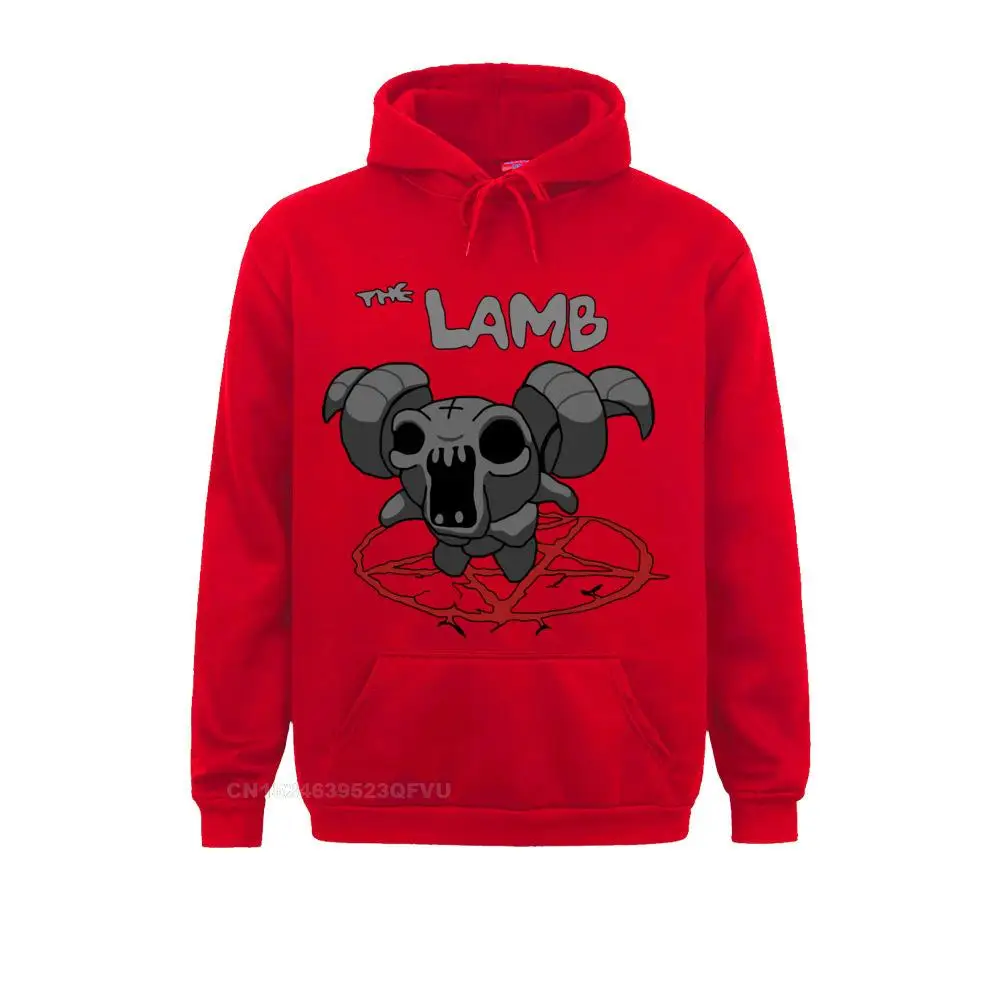 الرجال كنزة قطيفة ملزمة من إسحاق الخروف خمر قميص ولادة جديدة لعبة خروف Azazel شيطان كنزة قطيفة kamas الملابس #4