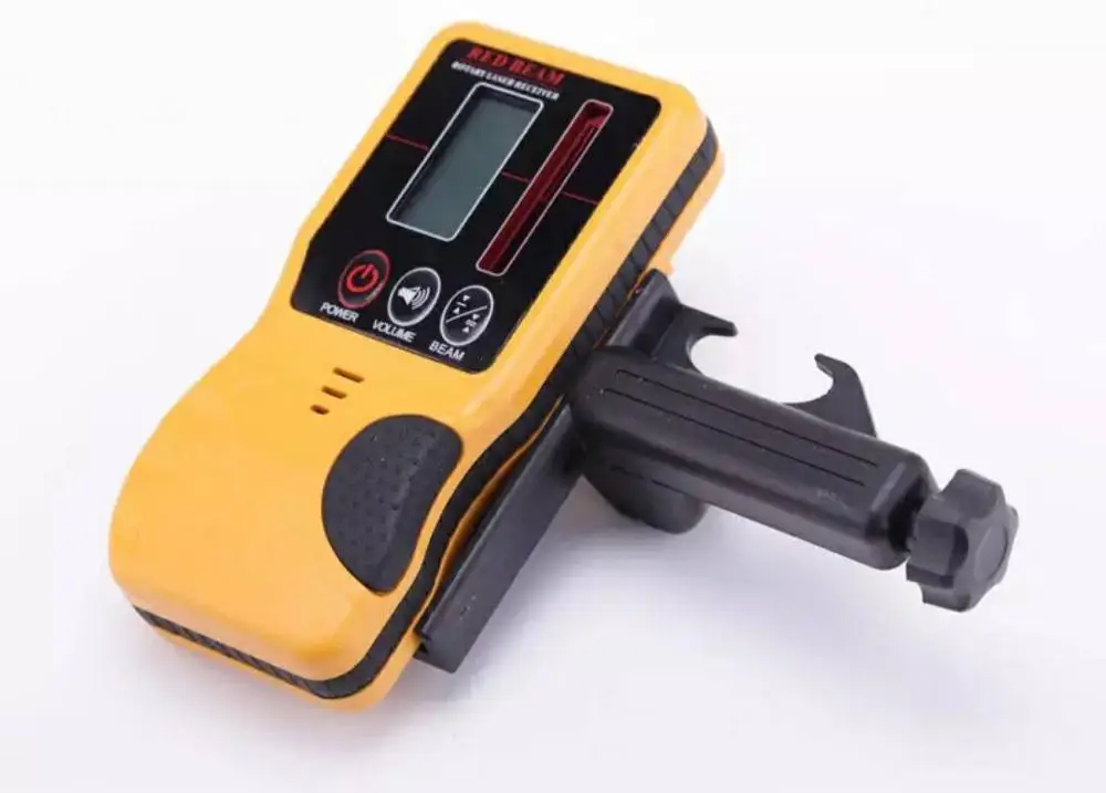 Receiver of Self-leveling Rotary Laser Level / Ourdoor RRotating laser Level Detector with Heavy-duty clamp