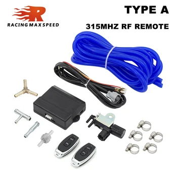 Evrensel Kablosuz Elektronik Uzaktan Egzoz Kesme Vanası Kontrol Vakum seti BMW AUDI VW GOLF