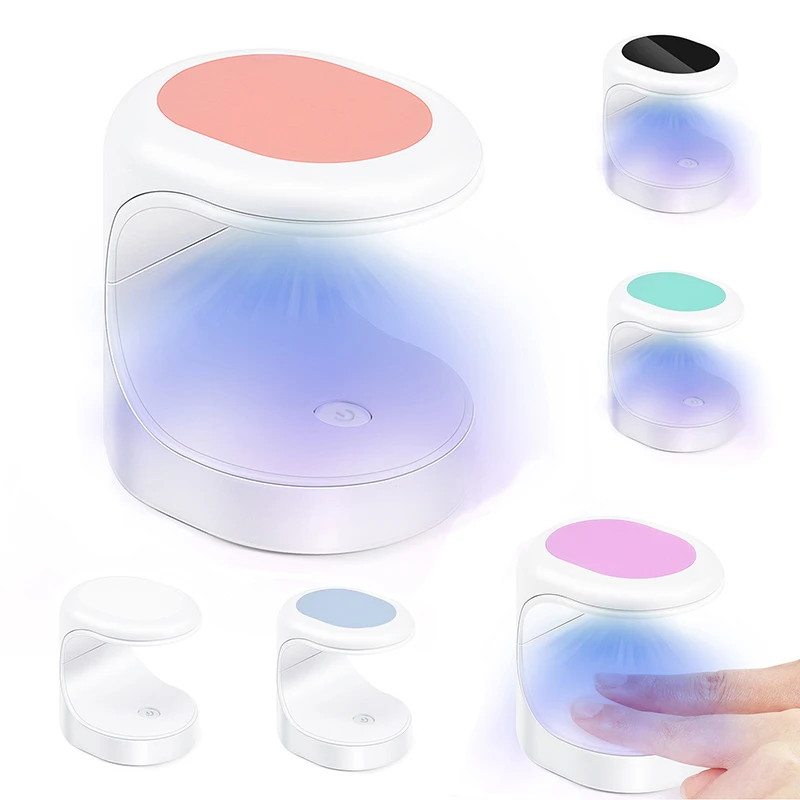 Portable Nail Dryer Lmap UV LED Lamp USB Drying Lamp For Home  UV Light For Gel Nails Manicure Machine Nail Equipment