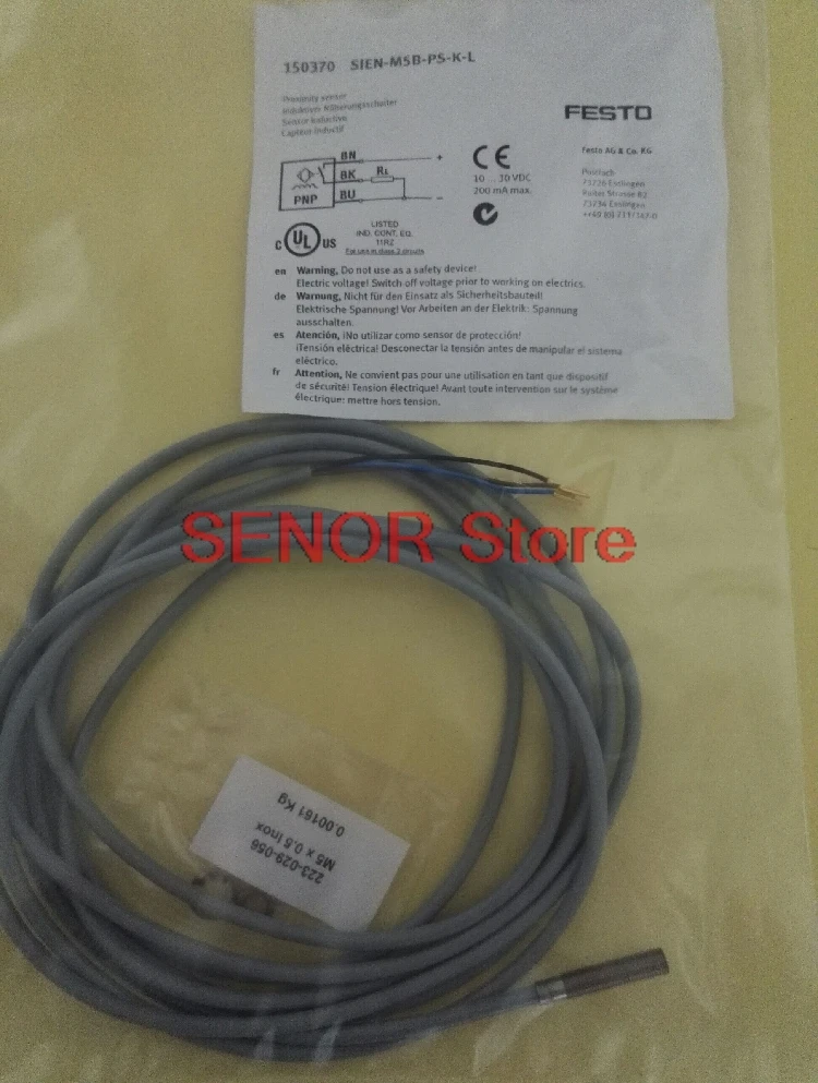 

New original proximity switch SIEN-M5B-PS-K-L 150370